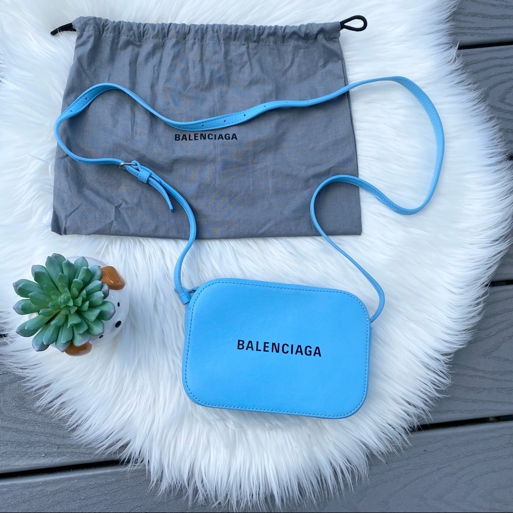 Balenciaga Blue Crossbody Purse